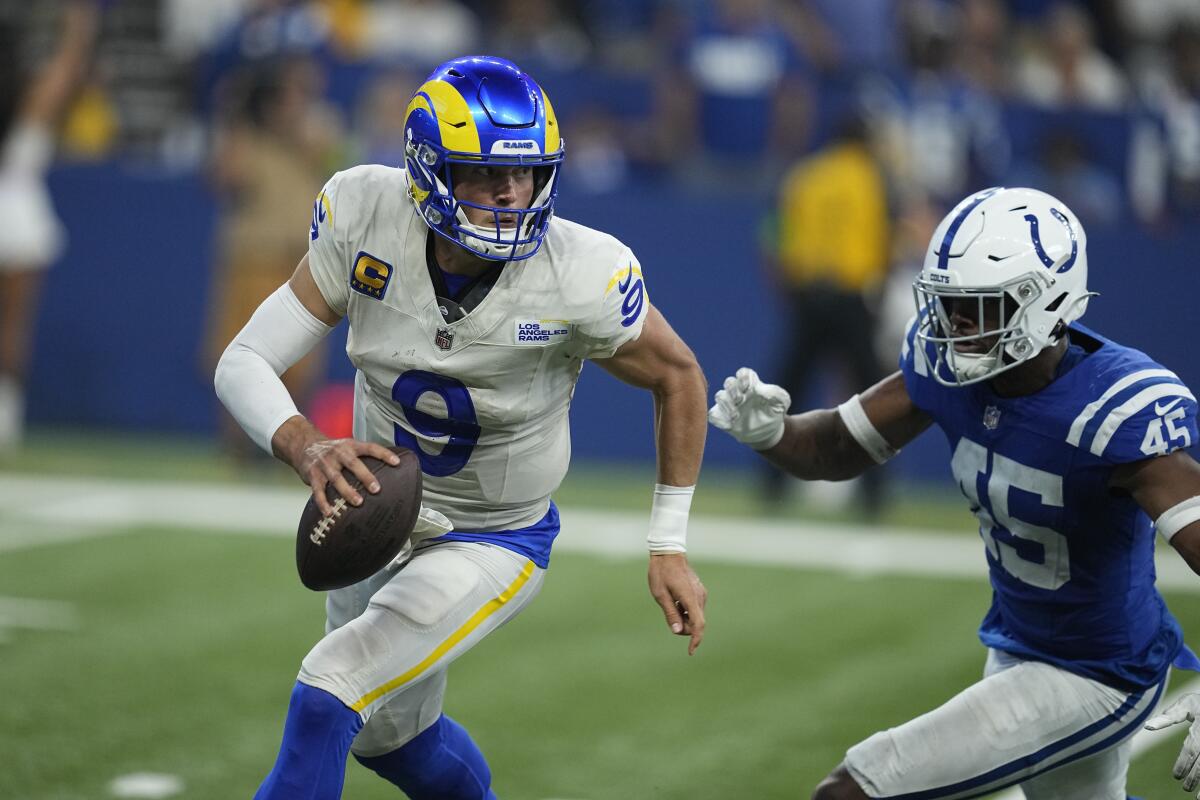 The Sports Report: Rams and Chargers win in a good day for L.A. pro football - Los Angeles Times