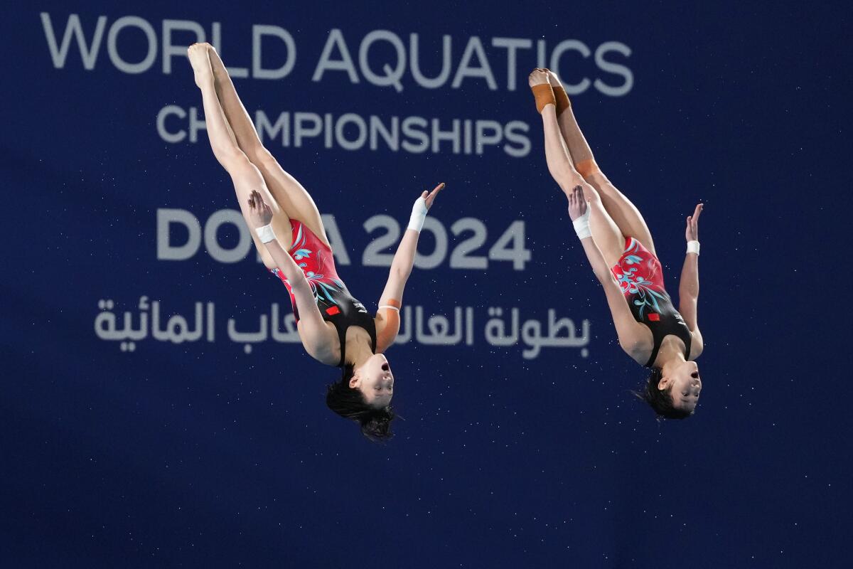 Golden Duo Quan Hongchan and Chen Yuxi give China another diving world