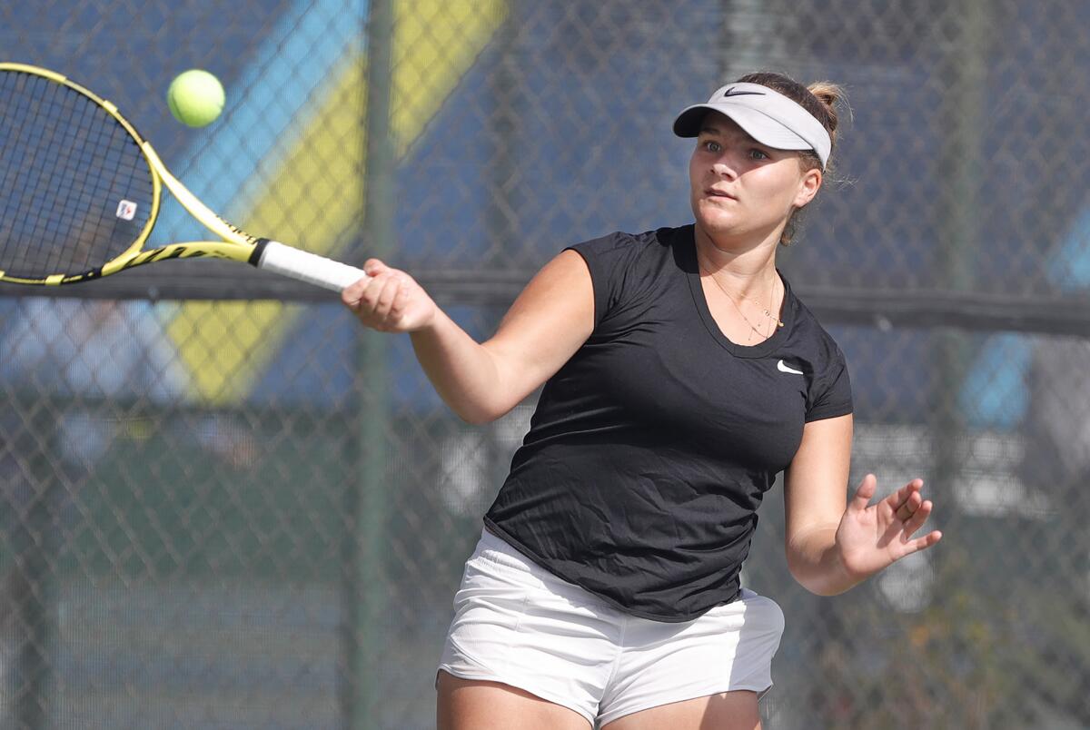 Laguna Beach's Jessica MacCallum won a national Level 3 tournament on Monday.