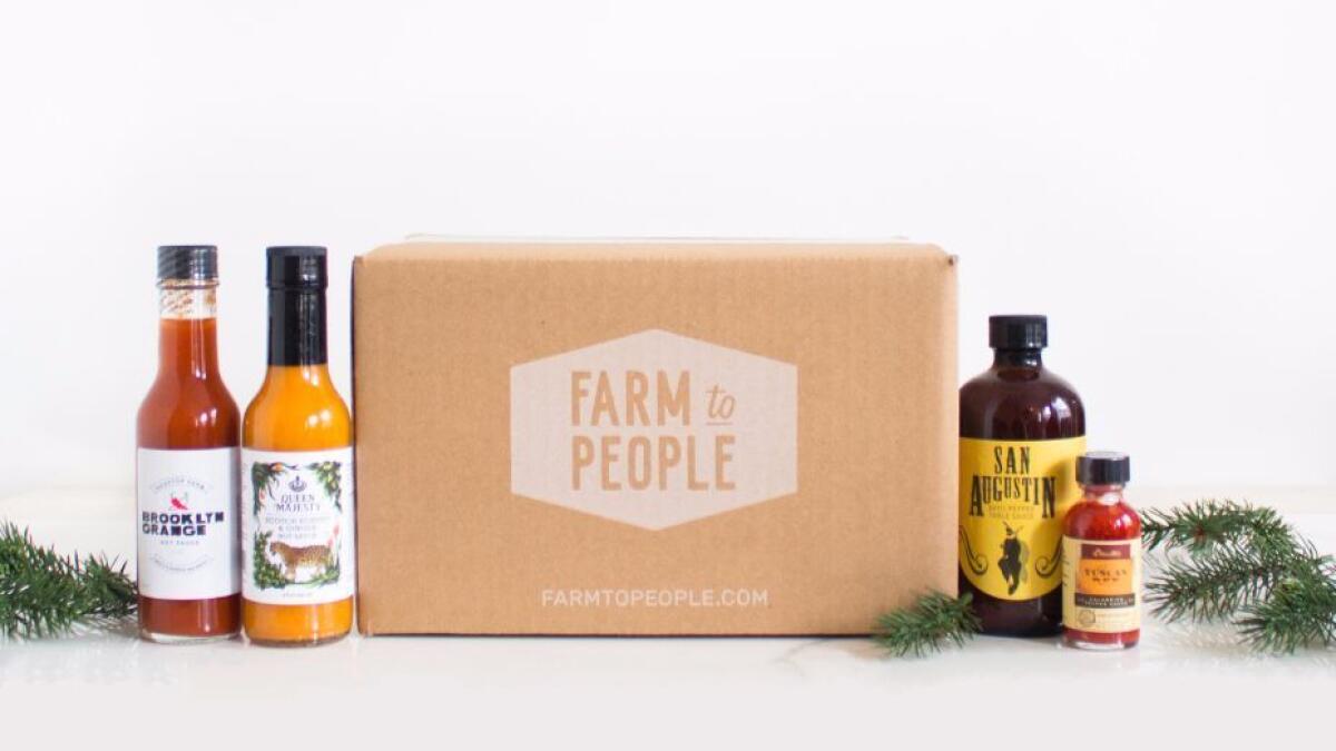 The Hot Sauce Box from Farm To People can be purchased from subscription boxes. Representing thousands of niche markets and product categories, subscription boxes and item-of-the-month-style clubs are the latest trend in e-commerce shopping and a cool way to discover new products.