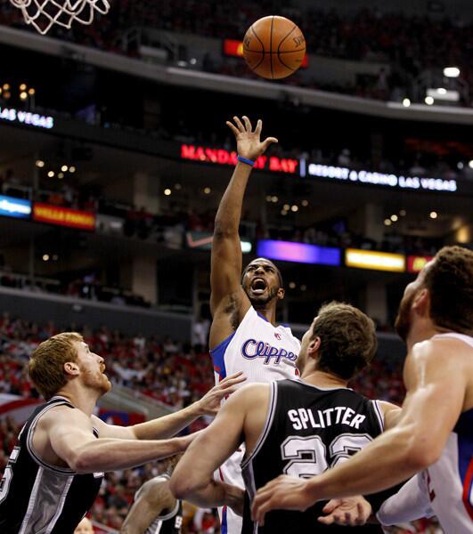 Chris Paul, Tiago Splitter, Matt Bonner