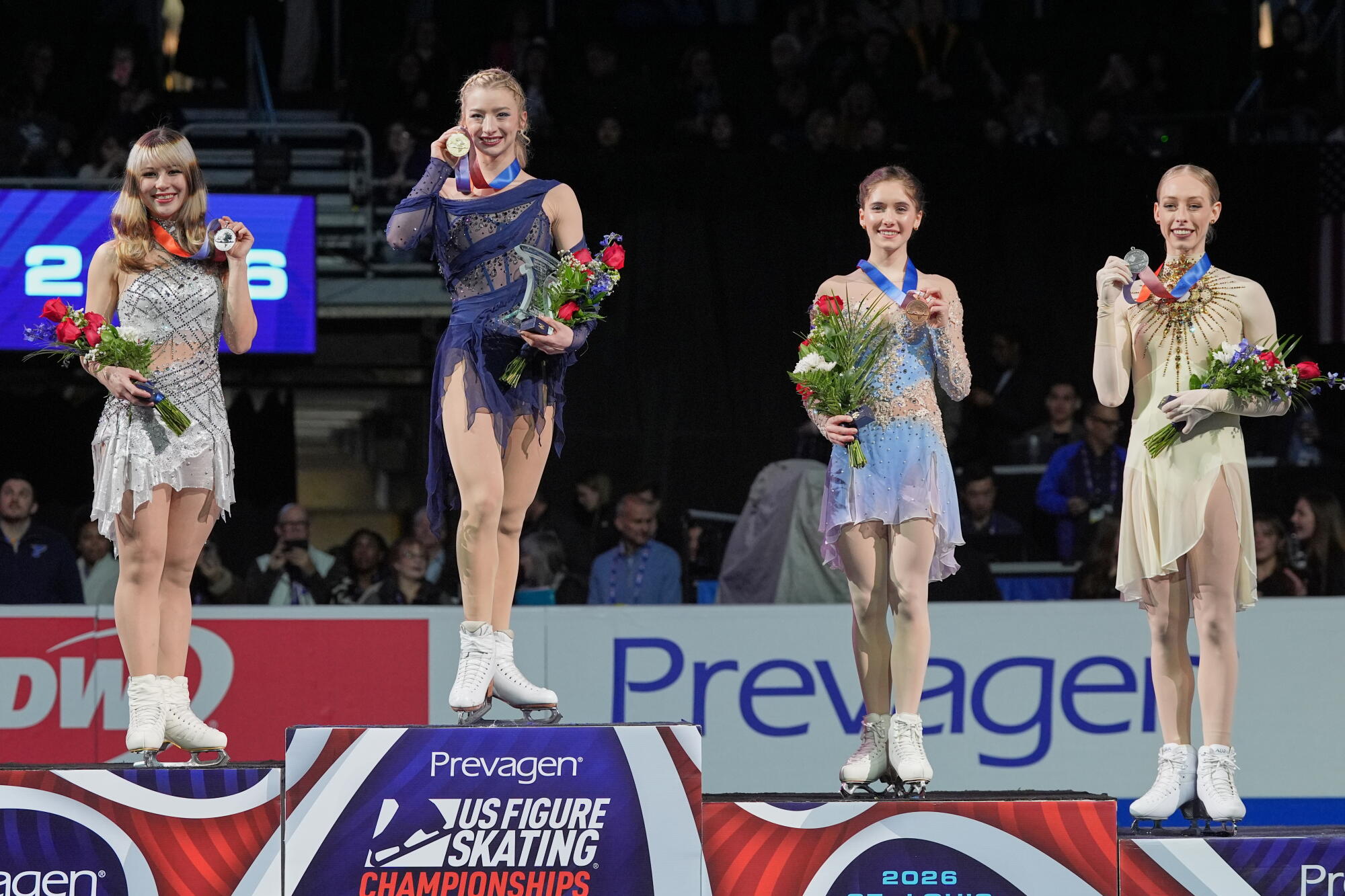 Amber Glenn wins her third consecutive U.S. figure skating championship ...