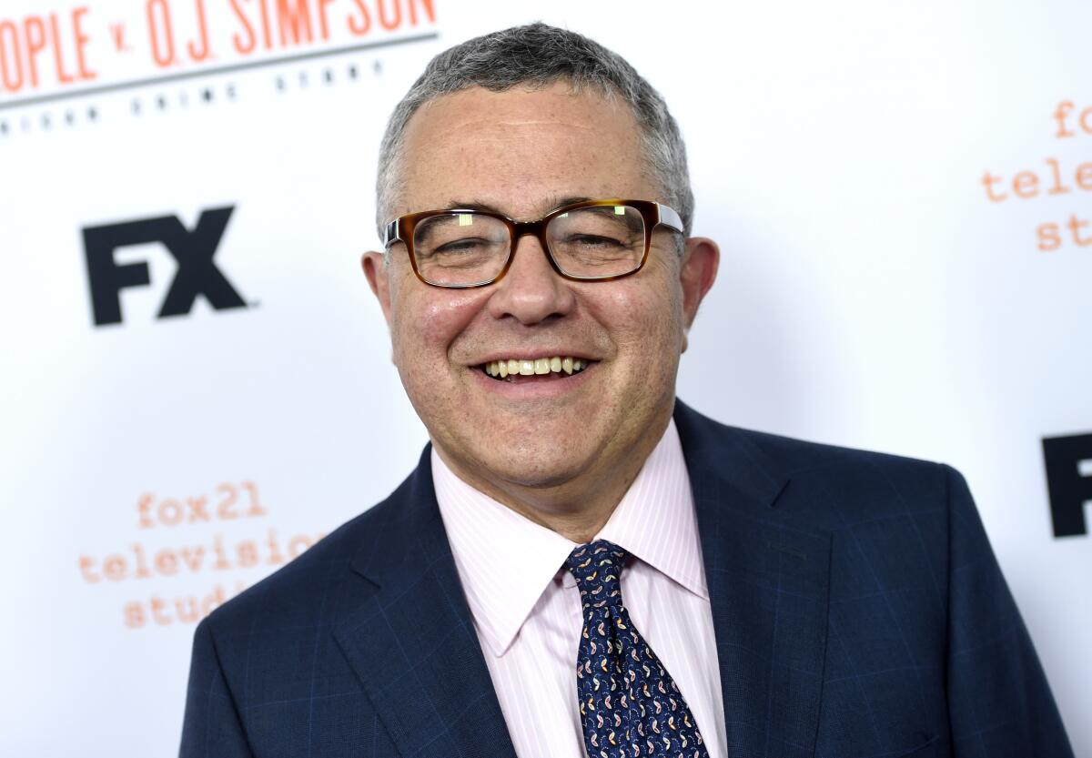 Author and CNN commentator Jeffrey Toobin