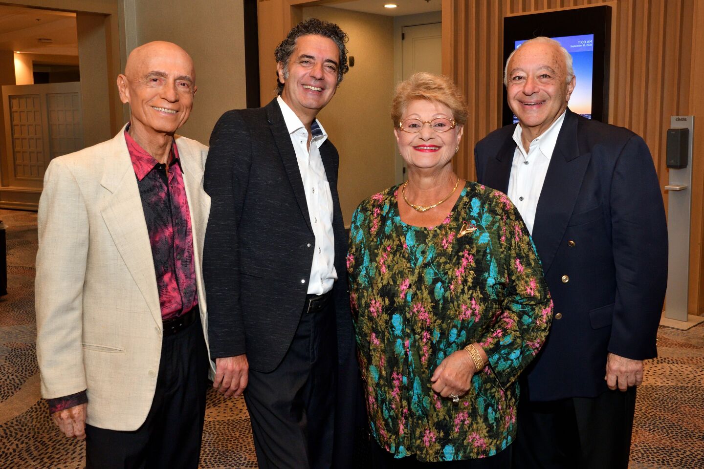 Khoren Kassardjian, Robert Hagopian and Mireille and Alan Yaghdjian