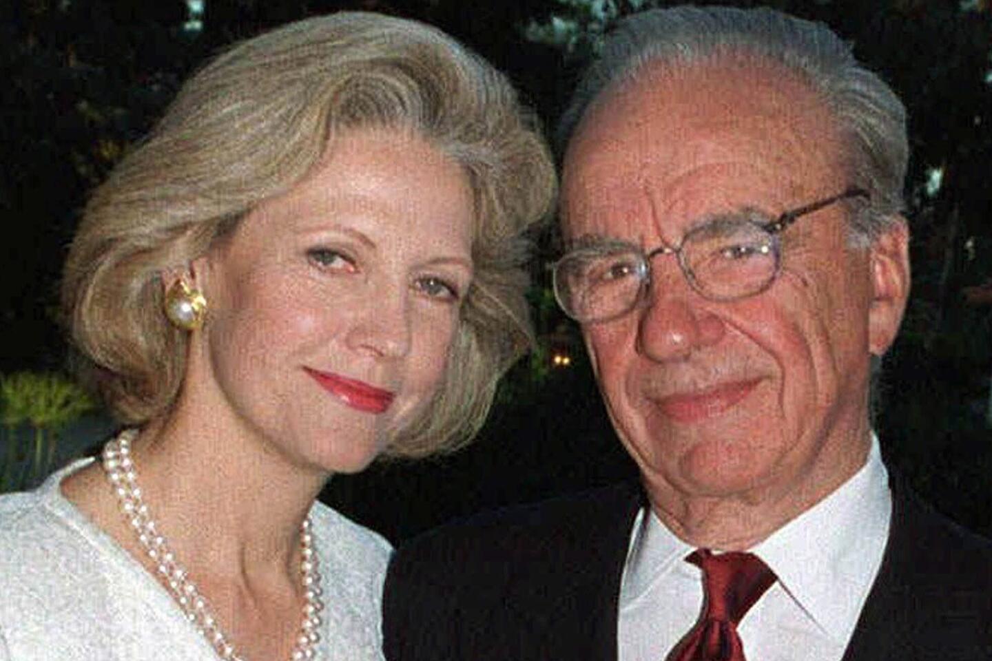 Anna and Rupert Murdoch | 1997