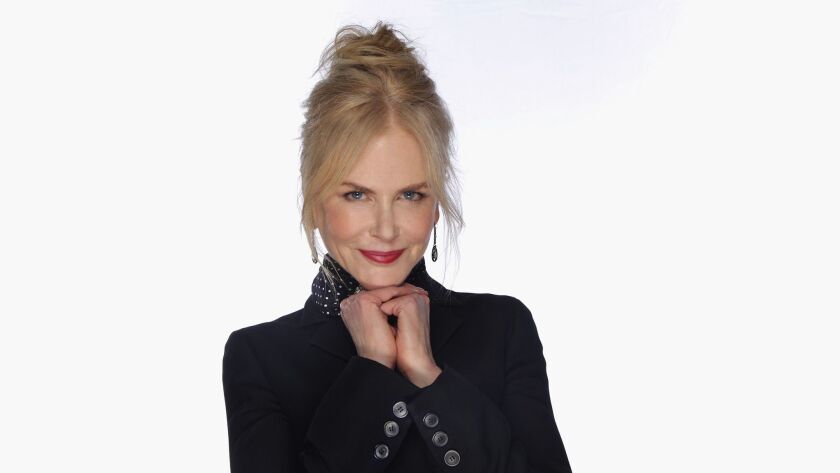 Nicole Kidman, shown in 2017, is nominated for a Golden Globe in the lead actress in a movie drama category for "Destroyer."