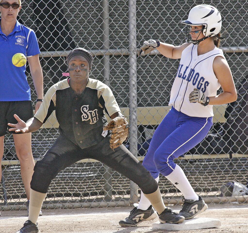 Photo Gallery: Burbank softball in CIF second-round playoff game