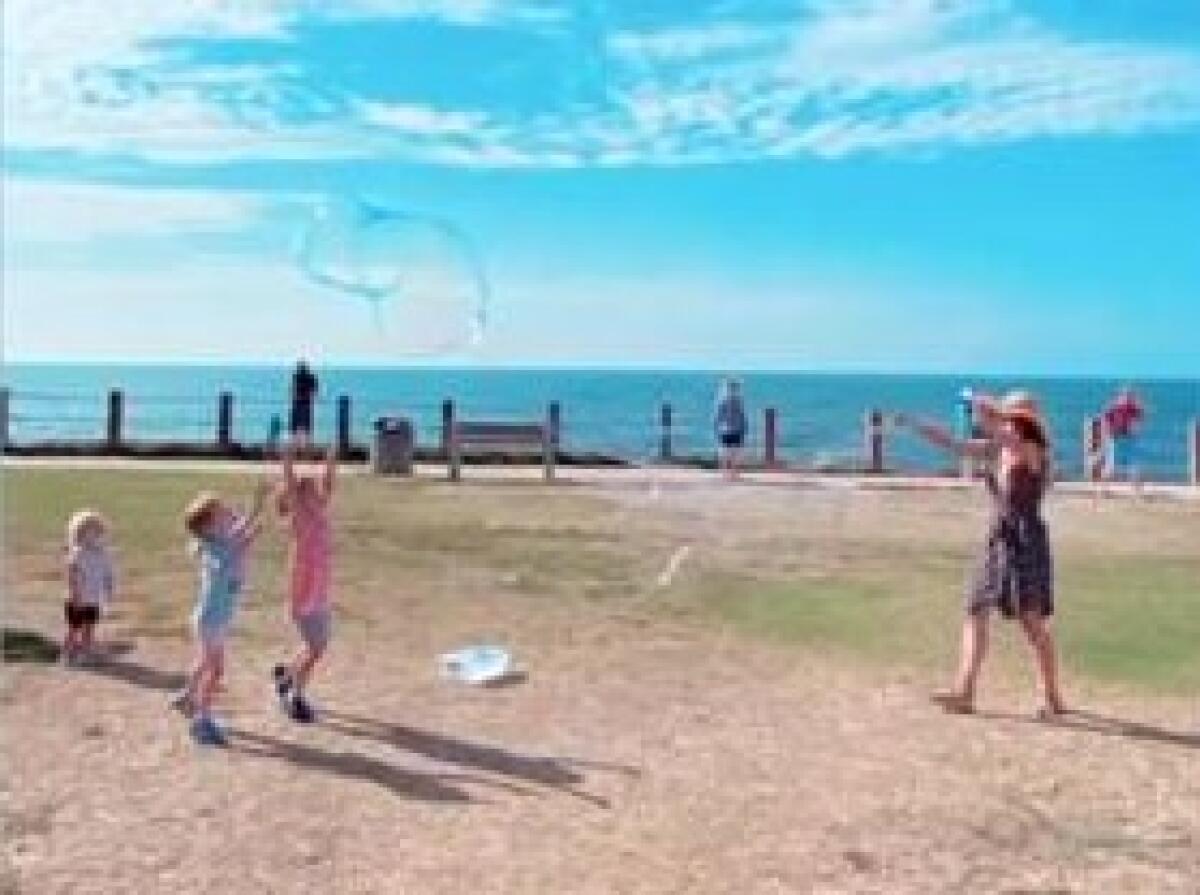 The La Jolla/Riford Library presents “Seaside Storytime at Scripps Park” on Wednesdays at La Jolla Cove.