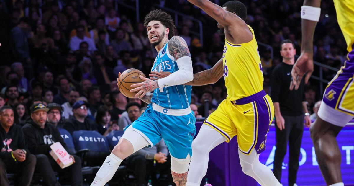 Former Chino Hills star LaMelo Ball becoming 'emotional leader' for Charlotte Hornets