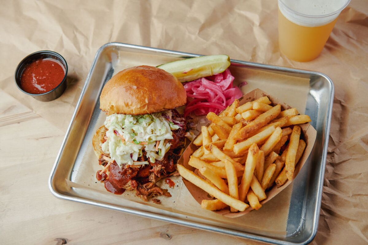 Smokey & the Brisket is offering a sandwich and beer special on Father's Day.