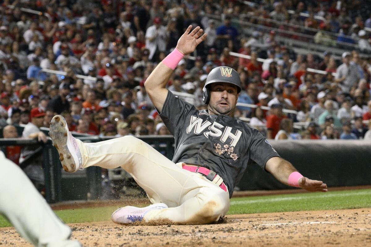 Nationals rough up Phillies' Michael Lorenzen in 1st start since