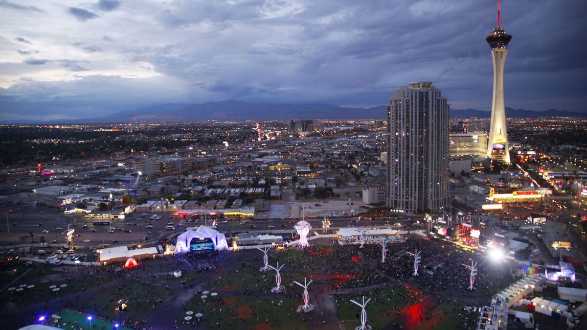 Rock in Rio USA debuted in Las Vegas in 2015 with a $75 million budget. 45 acres and sparse attendance. Its planned sequel this year has been shelved.