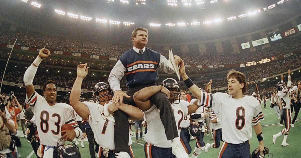 1985 年芝加哥熊队教练、首位 HOF 终结者迈克·迪特卡 (Mike Ditka) 去世