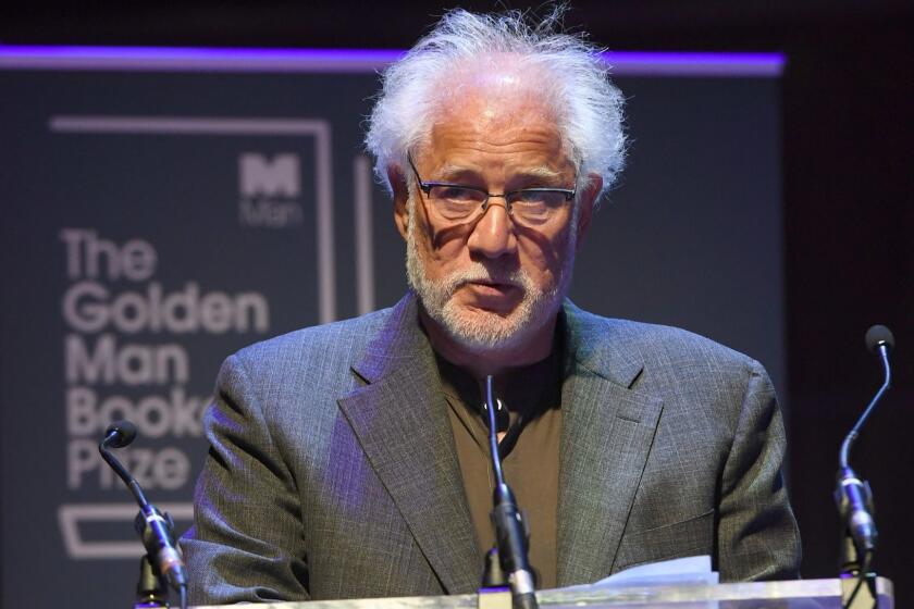 LONDON, ENGLAND - JULY 08: Michael Ondaatje speaks after winning the Golden Man Booker Prize at The Royal Festival Hall on July 8, 2018 in London, England. (Photo by Stuart C. Wilson/Getty Images,) ** OUTS - ELSENT, FPG, CM - OUTS * NM, PH, VA if sourced by CT, LA or MoD **