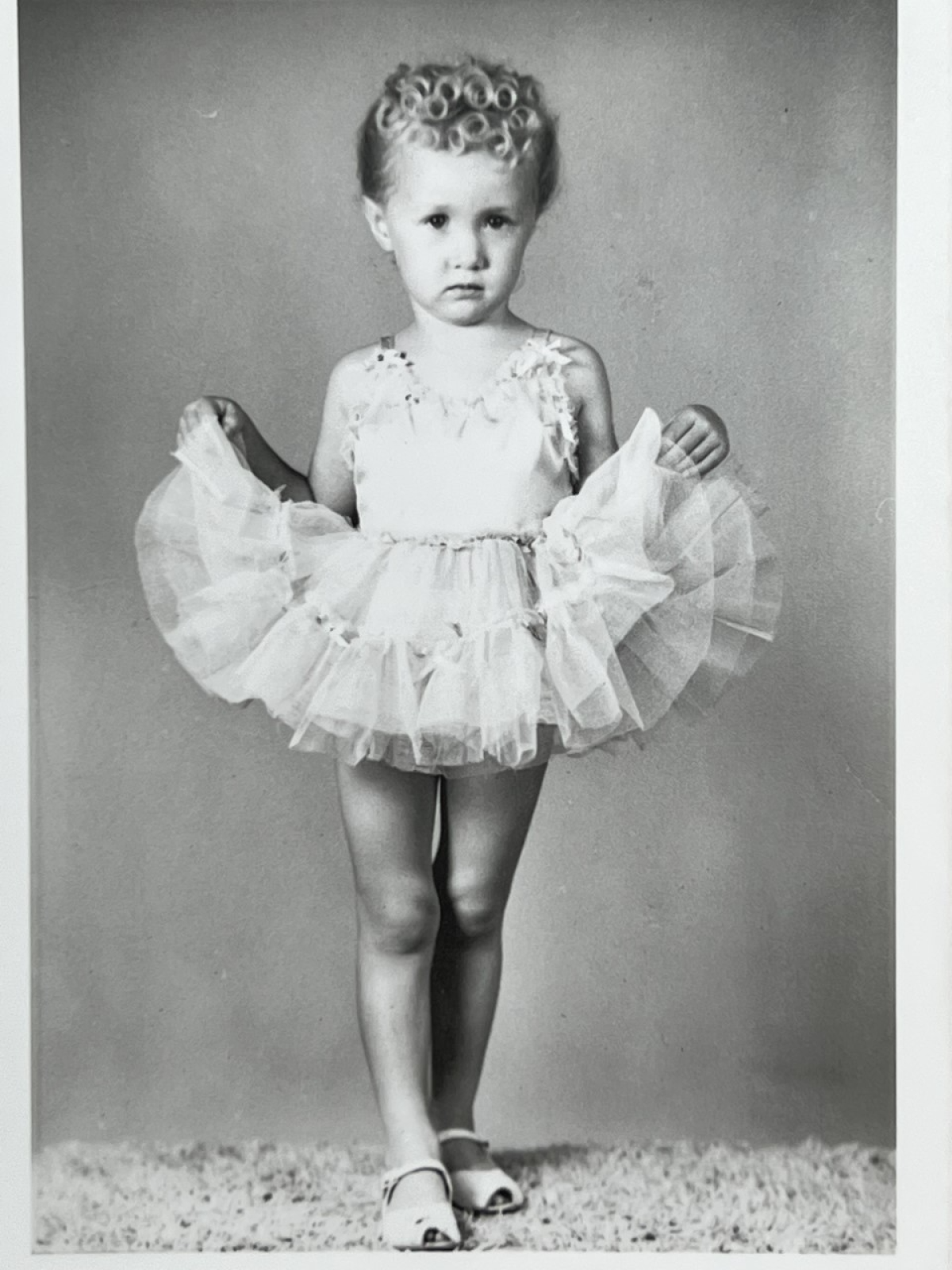 Cheri Pogeler when she was a child at the start of her dancing career.