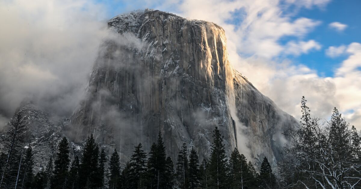 ‘It was mad’: Large rock falls from Yosemite’s El Capitan; visitor captures video