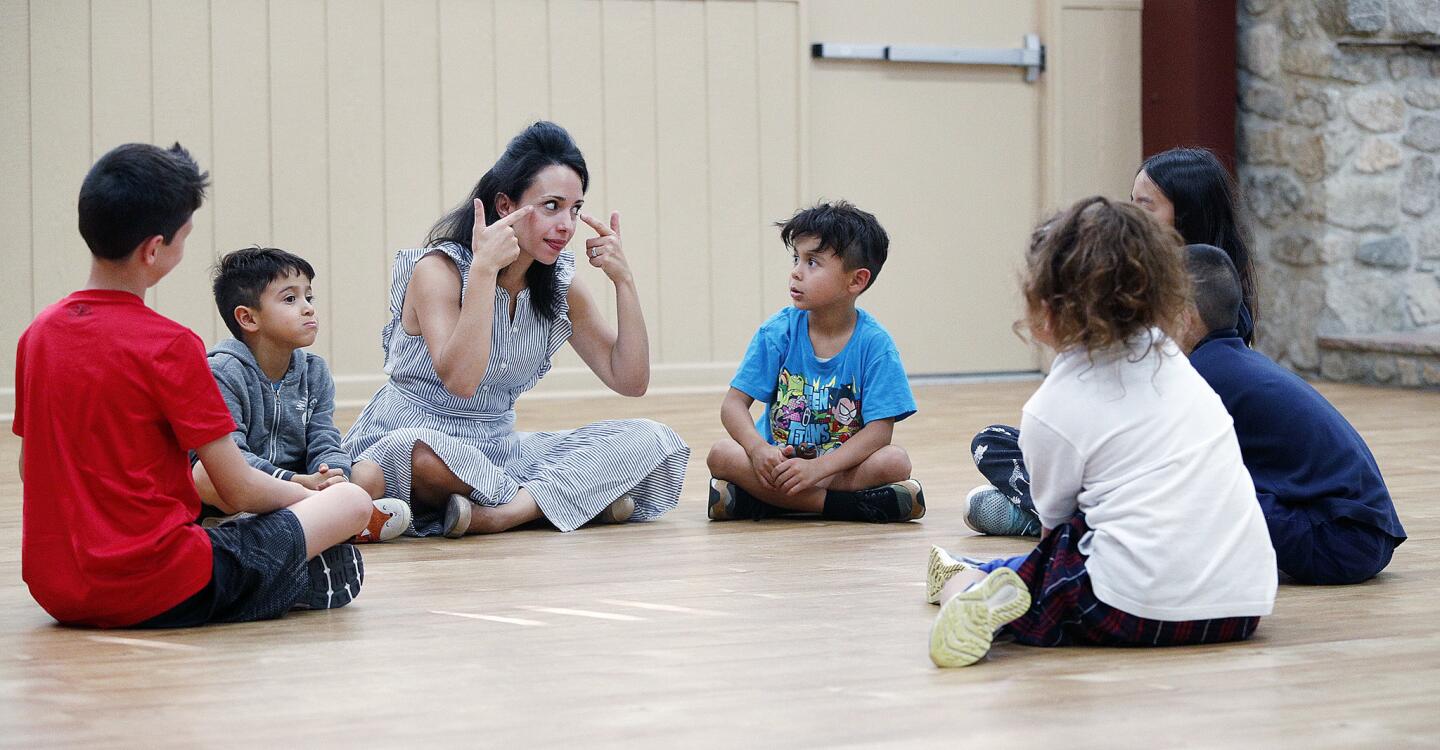 Photo Gallery: Manners class taught at Community Center of La Canada Flintridge