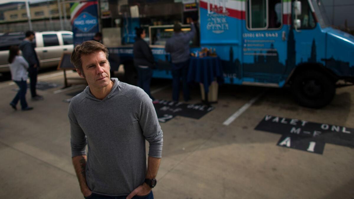 Emanuele Filiberto di Savoia, owner of the Prince of Venice food truck.