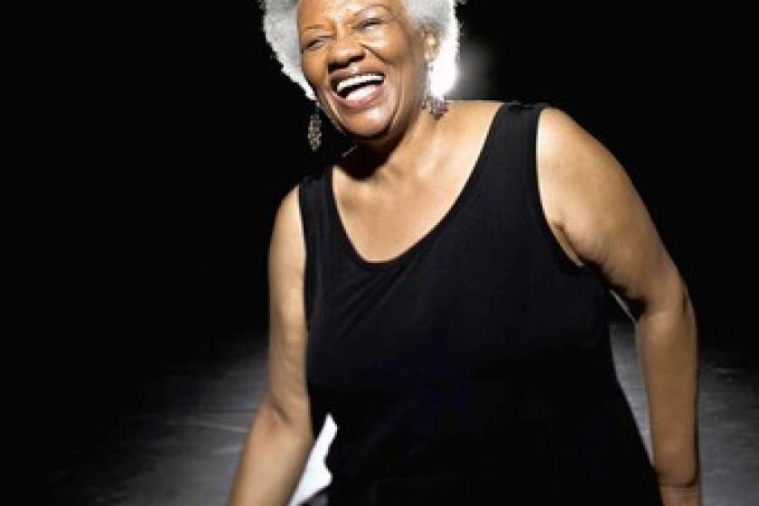 Jazz singer Barbara Morrison.