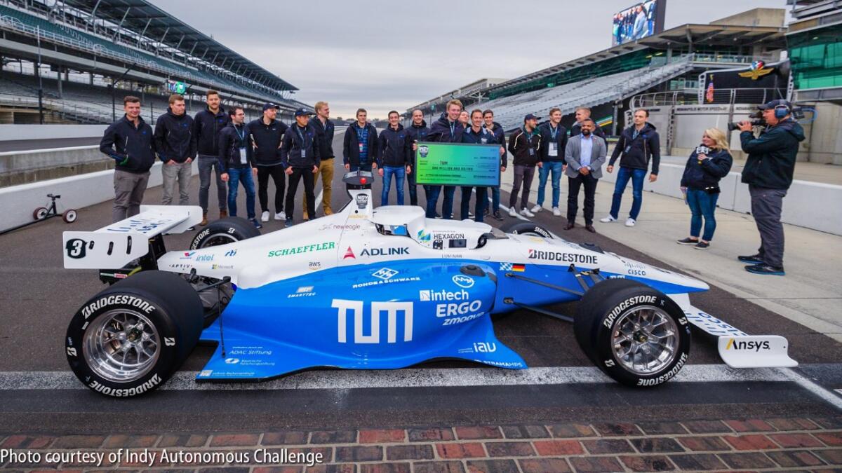 The winning team — TUM Autonomous Motorsports