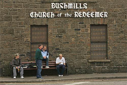 The village of Bushmills in Northern Ireland is known for its spirits, but it has a spiritual side too. Still, the Church of the Redeemer may not be as big a draw as Old Bushmills Distillery.