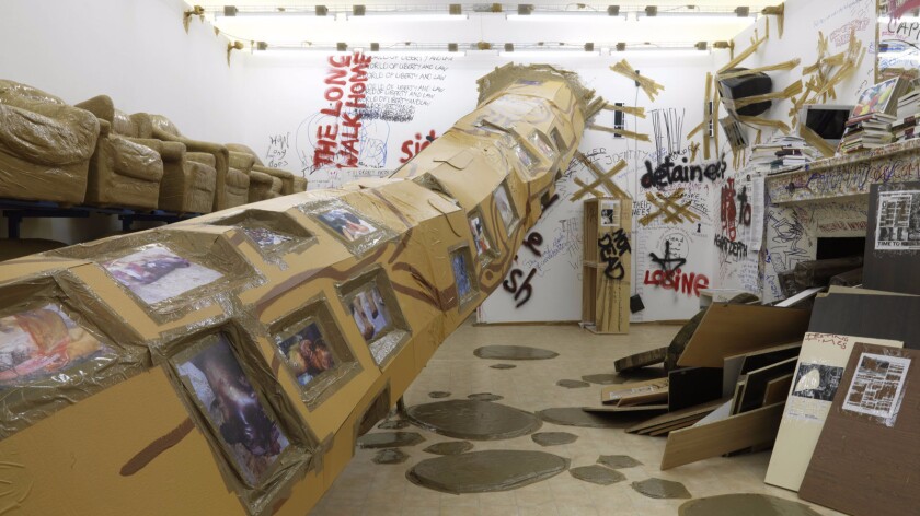 Datebook Monuments Made Of Cardboard The Virgin Of