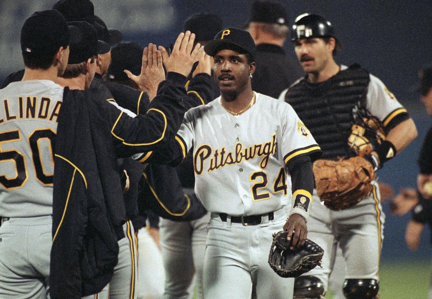 Barry Bonds as a Pittsburgh Pirate