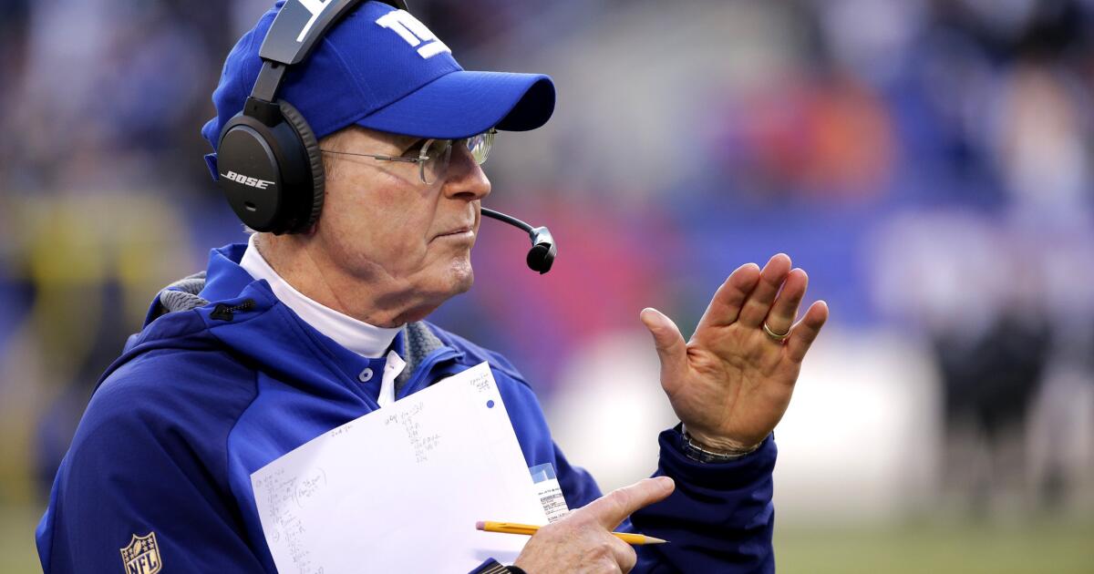 Two-time Super Bowl winner Tom Coughlin resigns as Giants coach