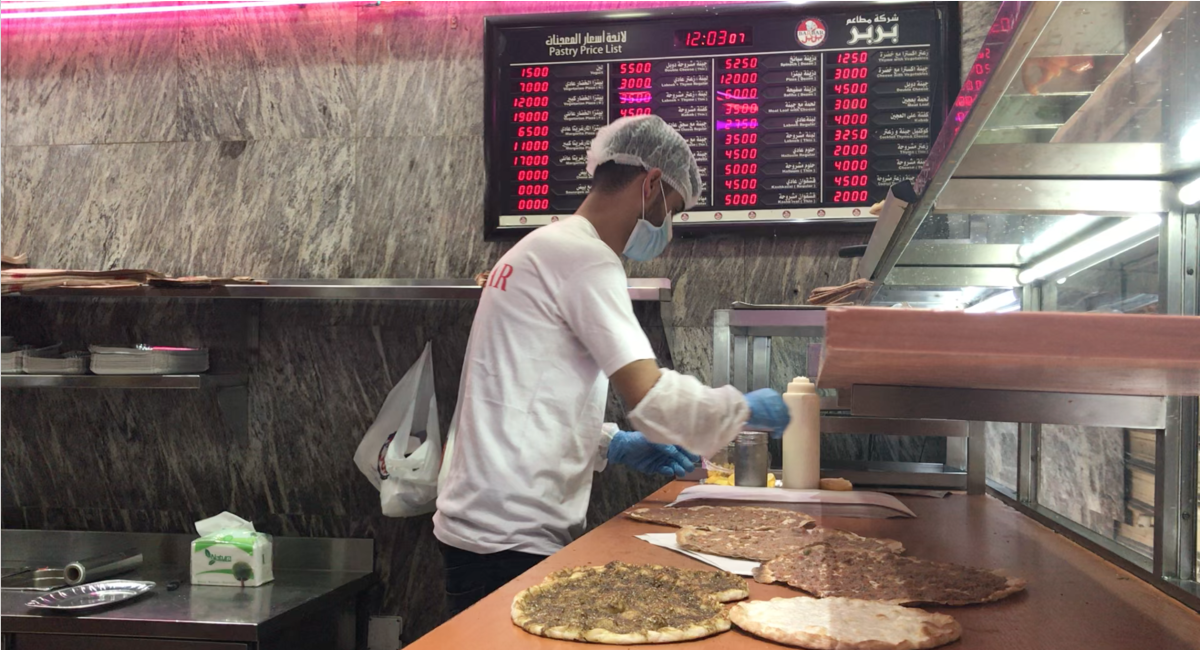 Barbar got its start as a Manousheh joint, baking Lebanon's version of flatbread pizza, which is commonly eaten for breakfast.