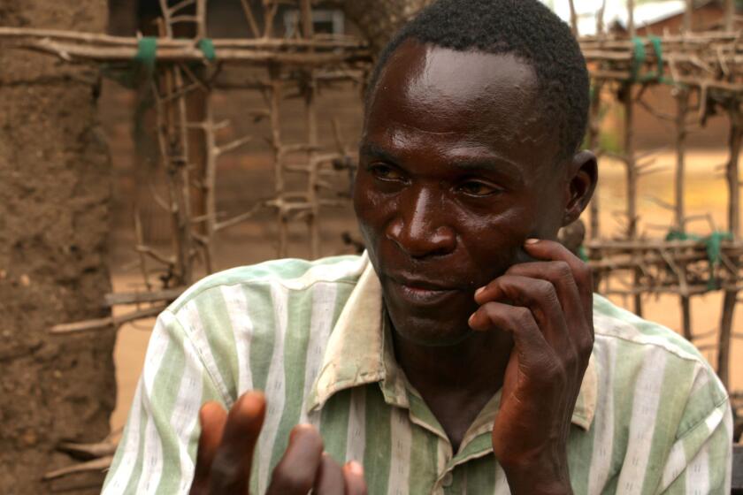 Eric Aniva is photographed near Blantyre, Malawi, on June 30.