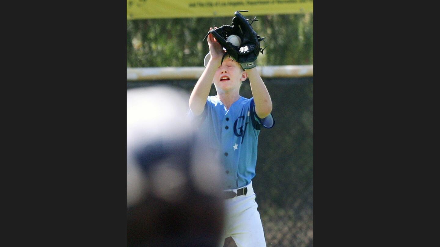 Photo Gallery: Crescenta Valley 11-year-old majors beats Vaqueros in District 16 Little League championship