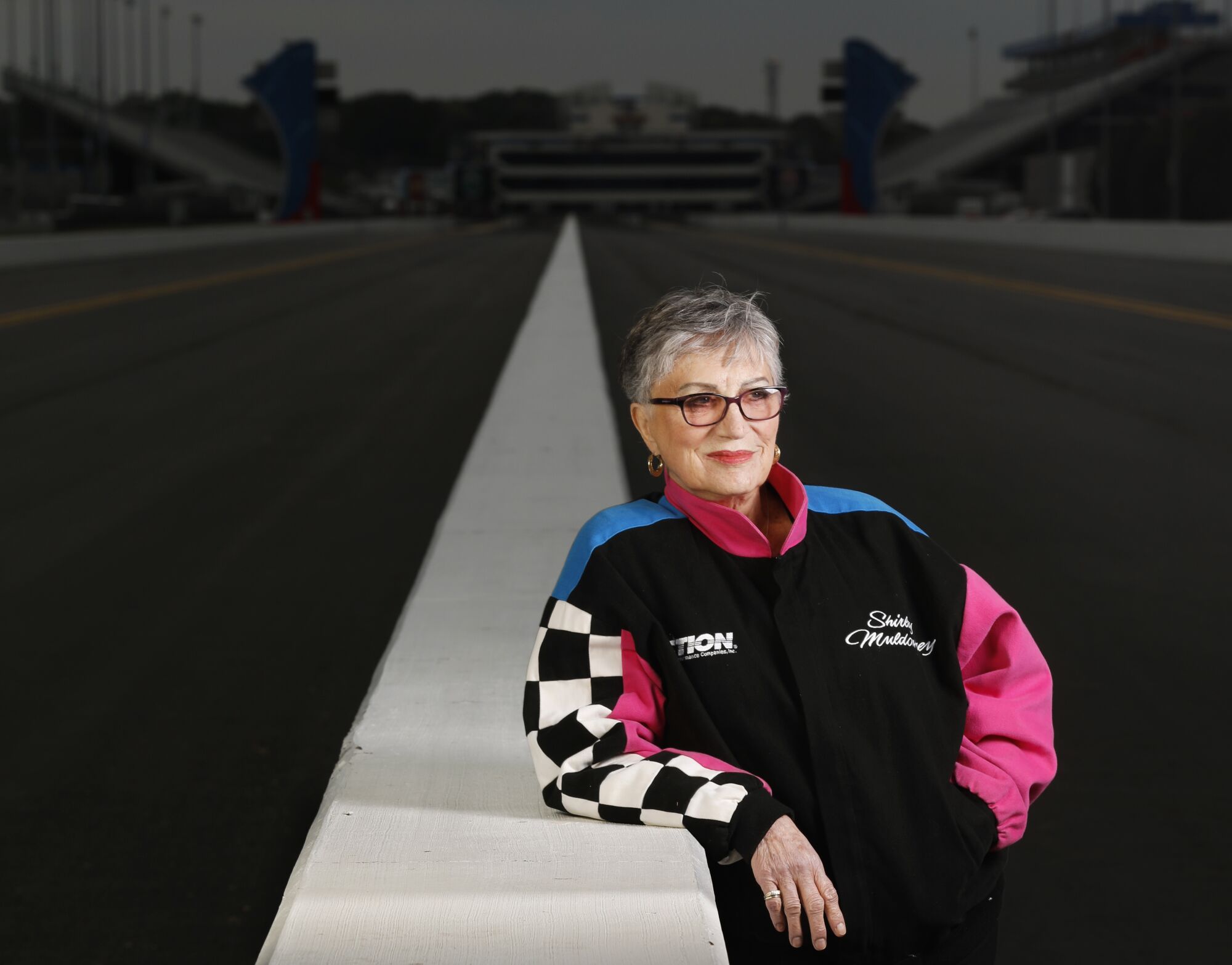 Muldowney she was inducted in 1990 into the Motorsports Hall of Fame of America. Photographed at the zMAX Dragway in Concord, North Carolina.