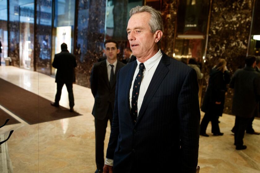 Robert F. Kennedy Jr. emerged from a meeting with Donald Trump on Tuesday to say he'd been recruited to lead a vaccine science commission. The Trump camp later said talks hadn't gotten that far.