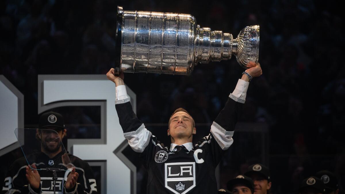L.A. Kings Honor Dustin Brown as No. 23 Jersey Is Retired - LAmag -  Culture, Food, Fashion, News & Los Angeles
