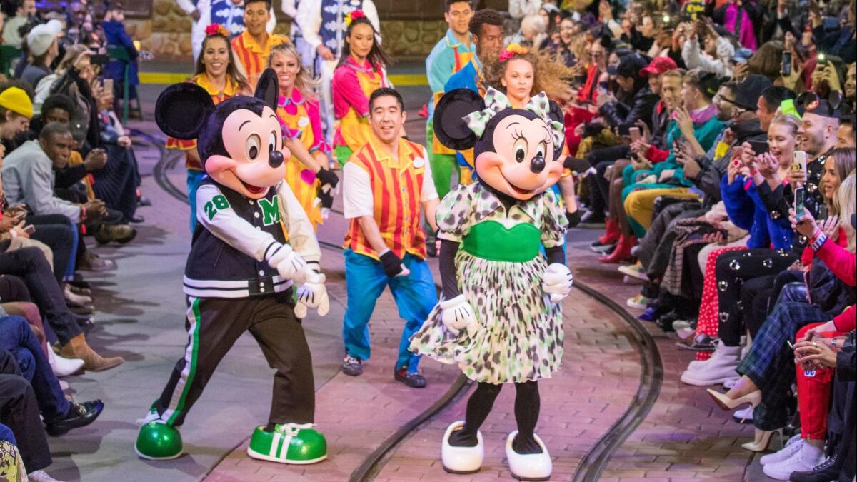 Opening Ceremony -- the global brand that has ties to SoCal -- holds its spring fashion show at Mickey's Toontown in Disneyland.