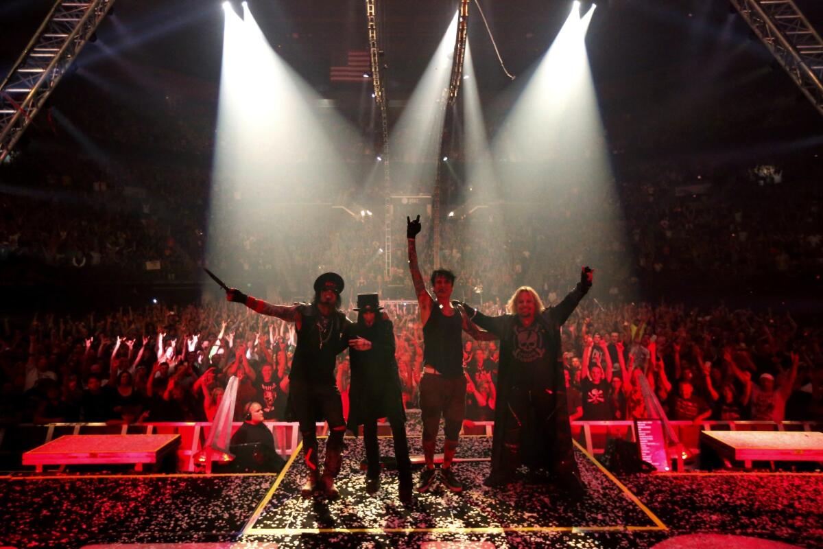 Mötley Crüe wraps up 34 years of sex drugs and rock n roll with  