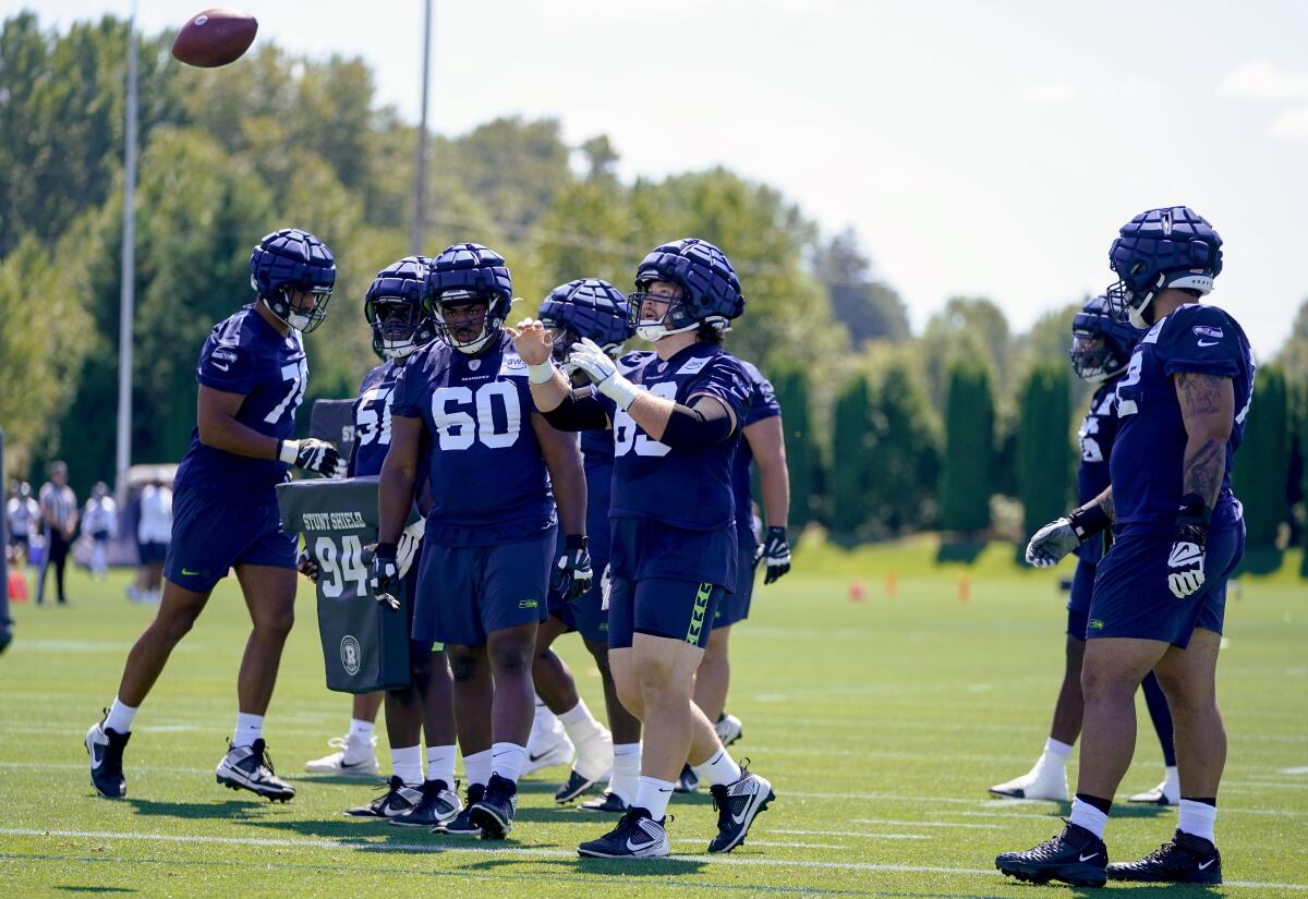 What we saw at Wednesday's Seahawks training camp