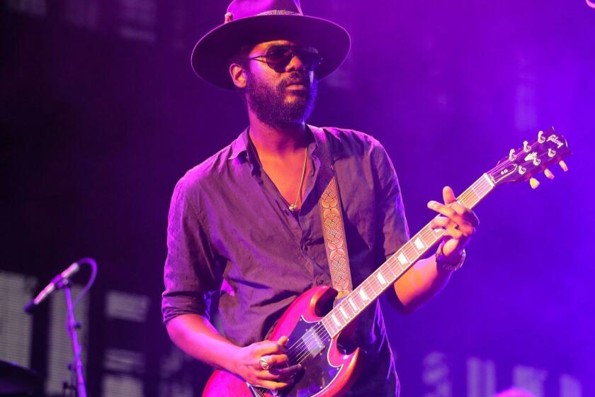 Us singer and guitarist Gary Clark JR performs on stage during the Nice's Jazz Festival on July 19, 2018 in Nice, southeastern France. / AFP PHOTO / VALERY HACHEVALERY HACHE/AFP/Getty Images ** OUTS - ELSENT, FPG, CM - OUTS * NM, PH, VA if sourced by CT, LA or MoD **