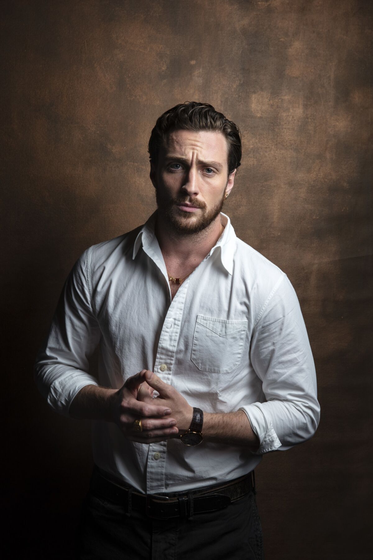 Aaron Taylor-Johnson from the film "Outlaw King."