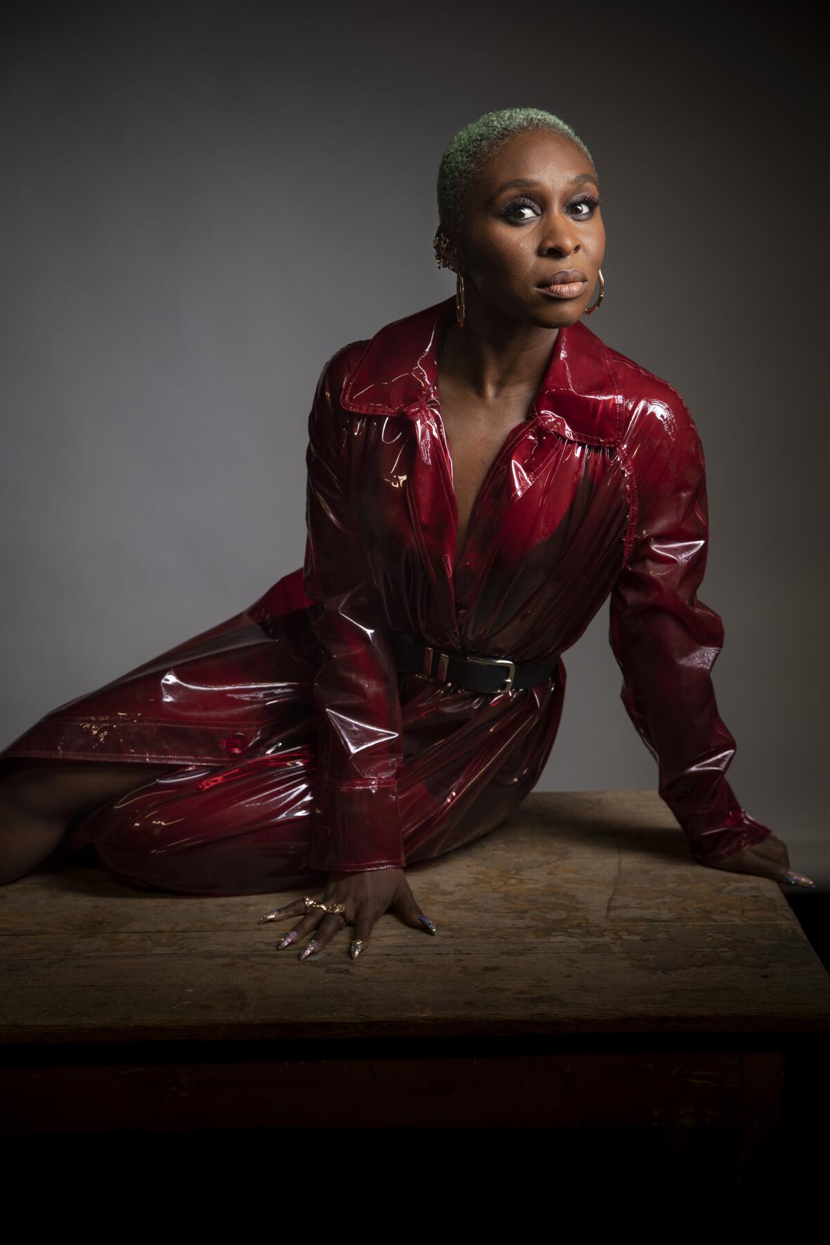 Cynthia Erivo is nominated in the lead actress category for her role in "Harriet."