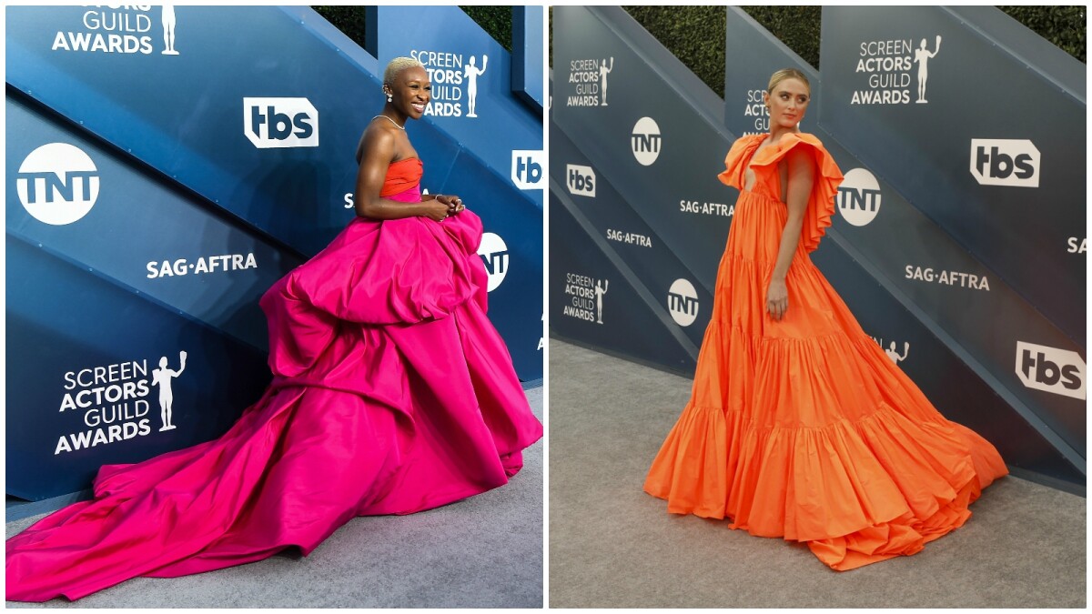 Sag Awards 2020 Fashion The Stars Shine Bright And Bold On The Silver Carpet Los Angeles Times Sag Awards 2022 Fashion
