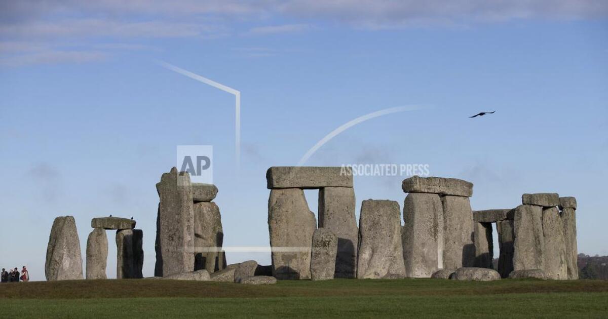 ARCHIVO - Vista de Stonehenge, patrimonio mundial de la humanidad,