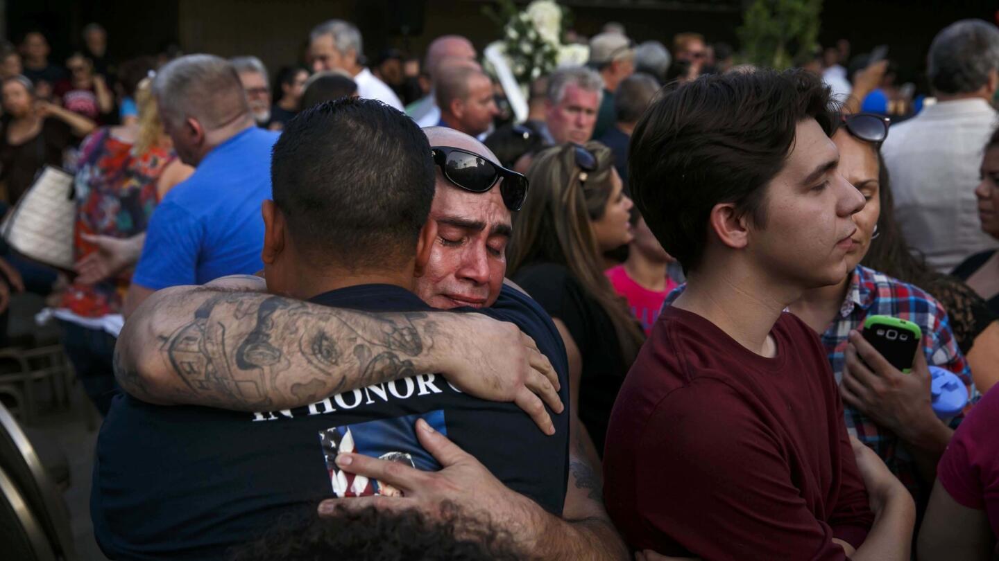 Vigil in Palm Springs