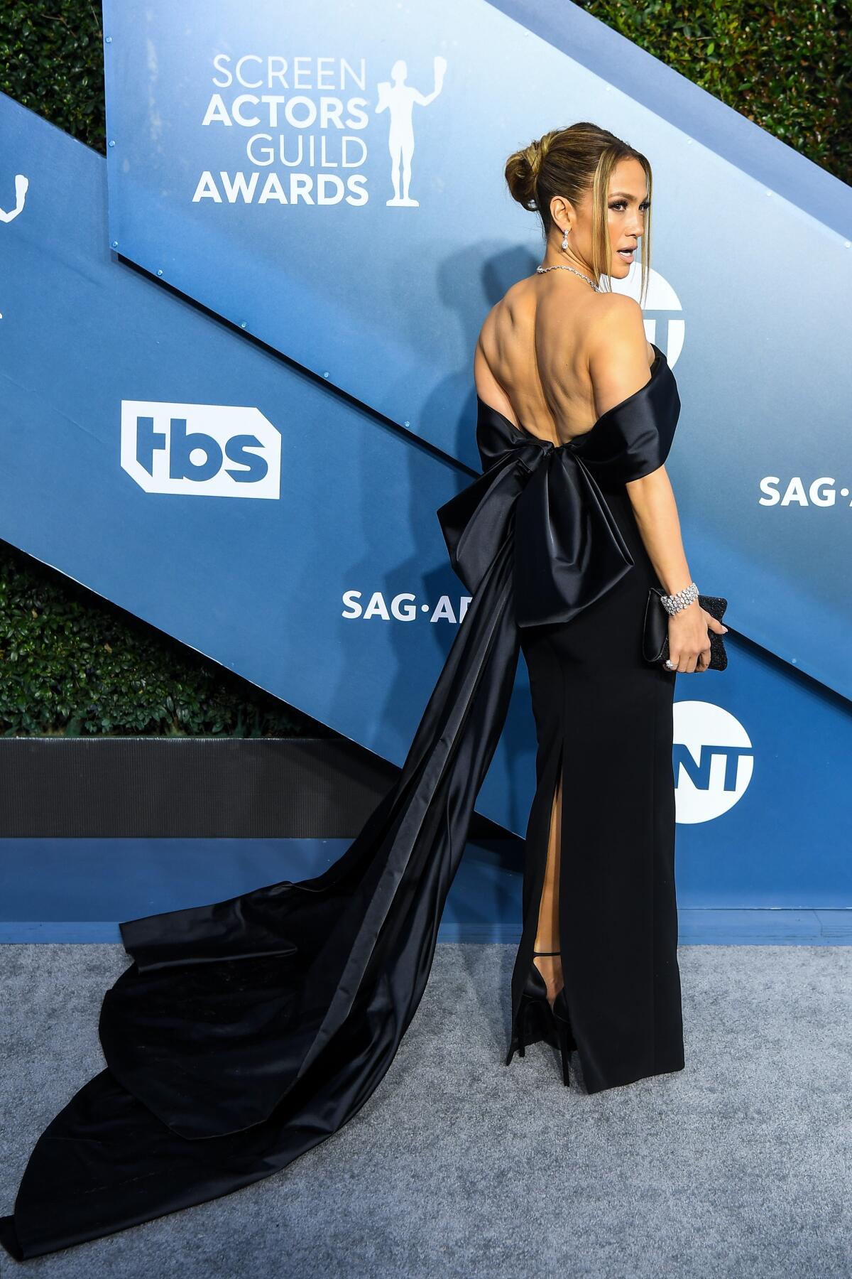 Jennifer Lopez at the 2020 SAG Awards