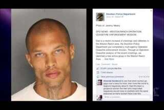 'Handsome' felon's mug shot goes viral after weapons arrest