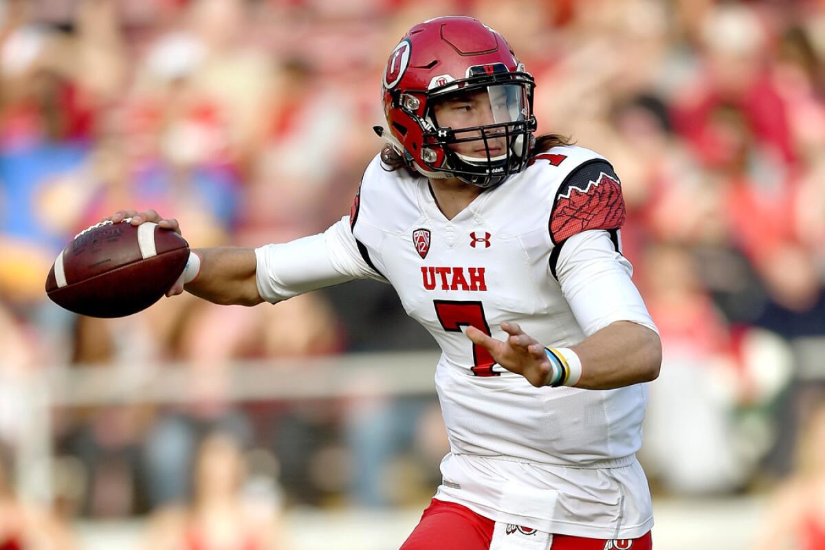 Quarterback Travis Wilson will lead No. 22-ranked Utah into the Royal Purple Las Vegas Bowl against Colorado State on Saturday.
