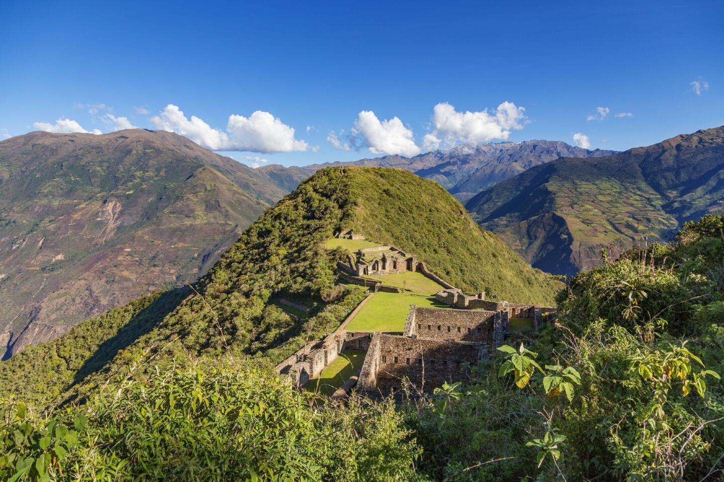 Choquequirao, Incan city in South Peru