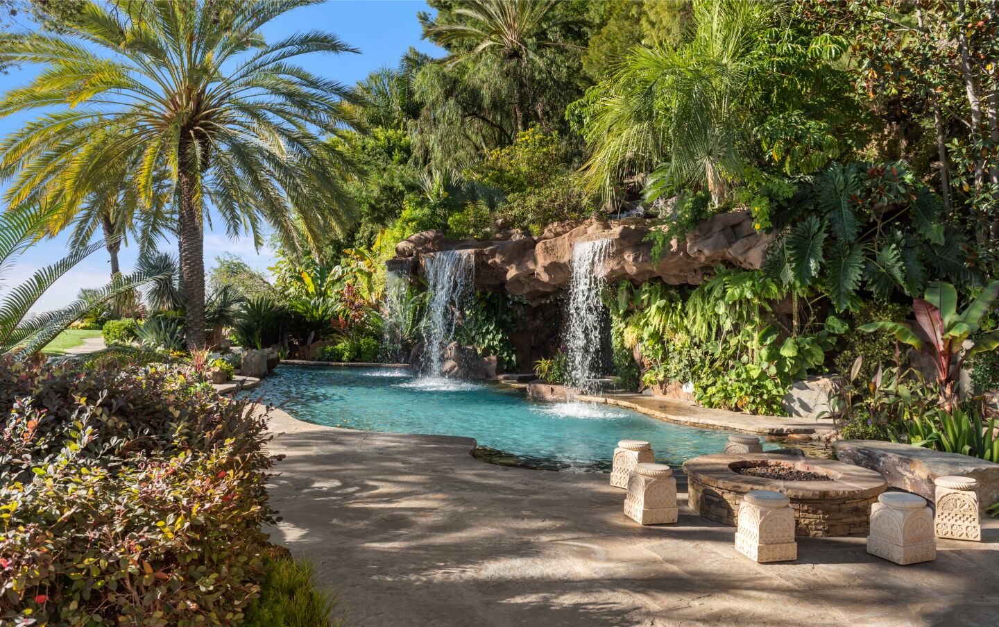 The grotto.