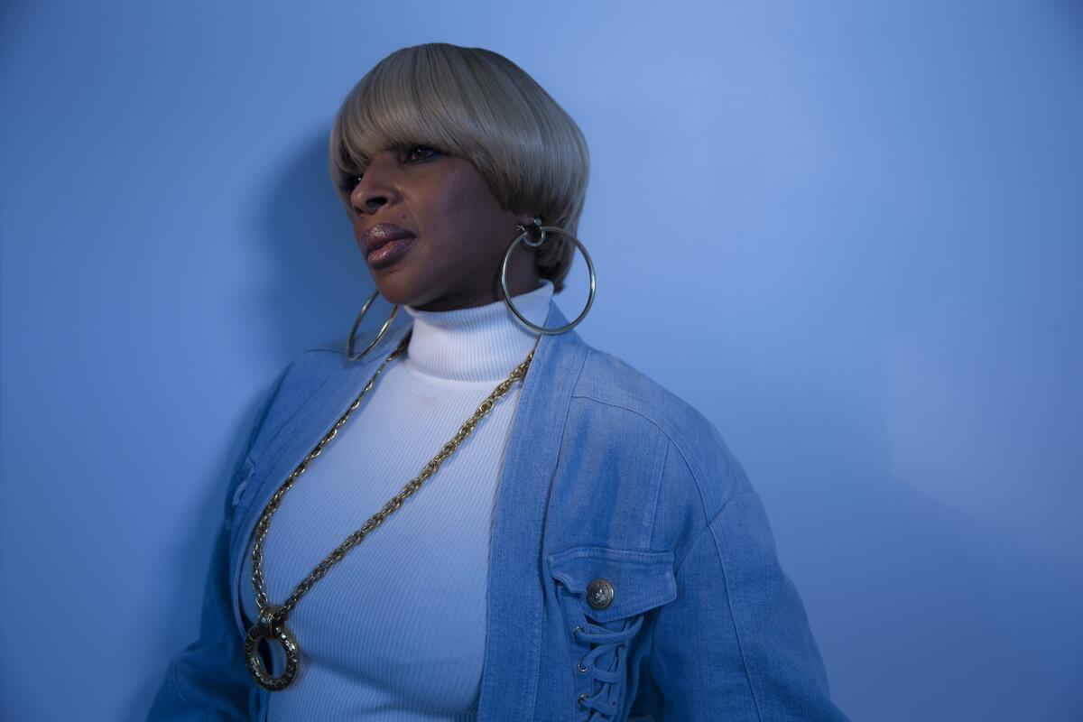 "I thought people were done with me. That's all I kept hearing from parties around me," Mary J. Blige said says of recent career setbacks. (Robert Gauthier / Los Angeles Times)
