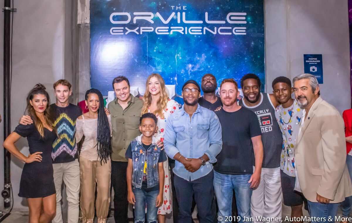Seth MacFarlane at The Orville Experience during San Diego Comic-Con